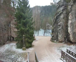 Vstup do skal, Pískovna