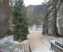 Vstup do skal, Pískovna