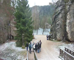 Vstup do skal, Pískovna