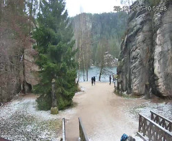 Vstup do skal, Pískovna