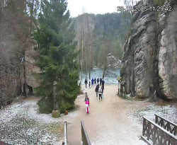 Vstup do skal, Pískovna