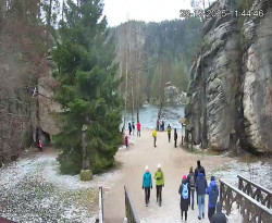 Vstup do skal, Pískovna