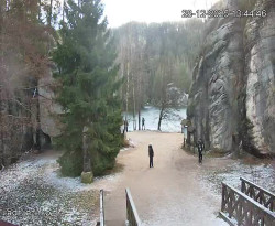 Vstup do skal, Pískovna