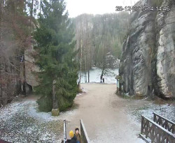 Vstup do skal, Pískovna