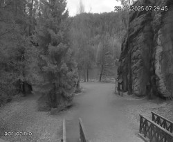 Vstup do skal, Pískovna