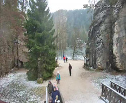 Vstup do skal, Pískovna