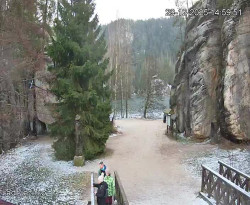 Vstup do skal, Pískovna