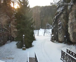 Vstup do skal, Pískovna