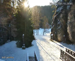 Vstup do skal, Pískovna