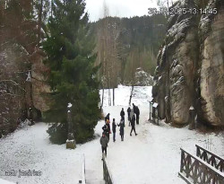 Vstup do skal, Pískovna