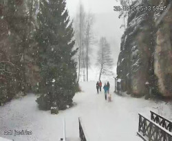 Vstup do skal, Pískovna