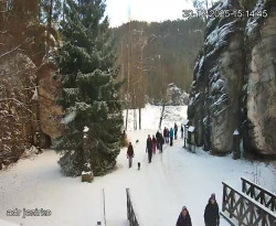 Vstup do skal, Pískovna