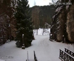 Vstup do skal, Pískovna