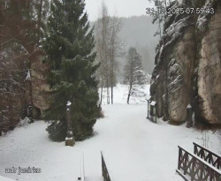 Vstup do skal, Pískovna