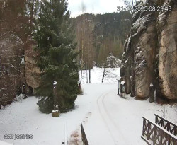 Vstup do skal, Pískovna