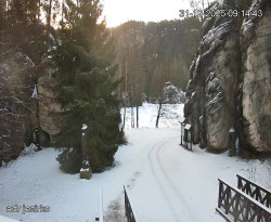 Vstup do skal, Pískovna