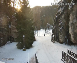 Vstup do skal, Pískovna