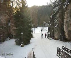 Vstup do skal, Pískovna