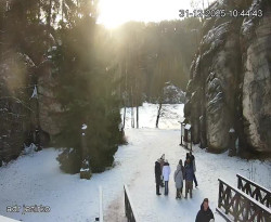 Vstup do skal, Pískovna