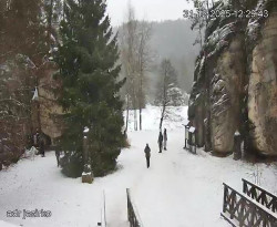 Vstup do skal, Pískovna