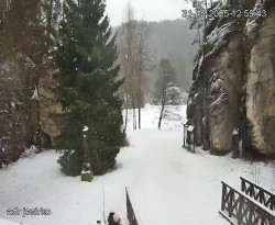 Vstup do skal, Pískovna