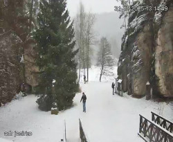 Vstup do skal, Pískovna