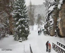 Vstup do skal, Pískovna