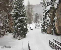 Vstup do skal, Pískovna