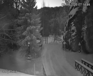 Adršpach - Vstup do skal, Pískovna - 3.1.2026 v 07:15 Adršpach - Vstup do skal, Pískovna - 3.1.2026 v 07:15