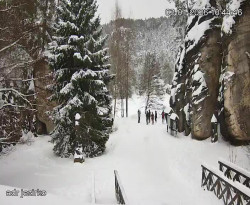 Vstup do skal, Pískovna