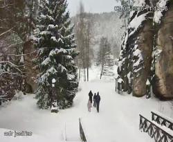 Vstup do skal, Pískovna