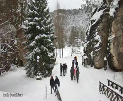 Vstup do skal, Pískovna