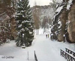 Vstup do skal, Pískovna