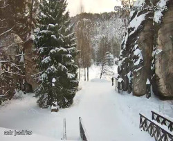 Vstup do skal, Pískovna