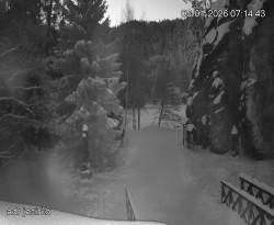 Vstup do skal, Pískovna