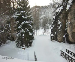 Vstup do skal, Pískovna