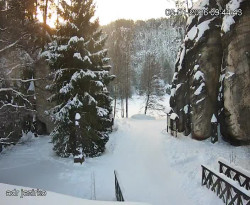 Vstup do skal, Pískovna