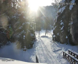 Vstup do skal, Pískovna