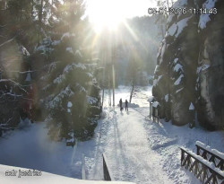 Vstup do skal, Pískovna