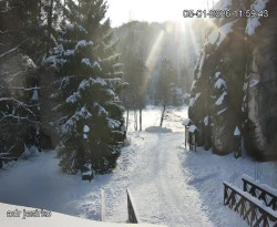 Vstup do skal, Pískovna