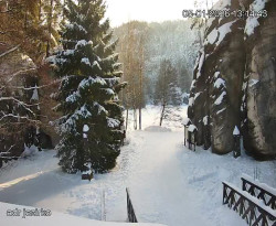 Vstup do skal, Pískovna