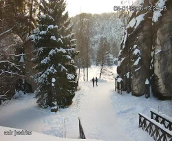 Vstup do skal, Pískovna