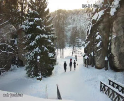 Vstup do skal, Pískovna