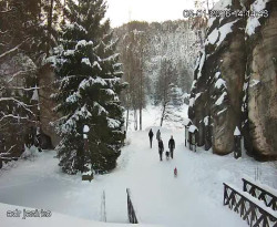 Vstup do skal, Pískovna