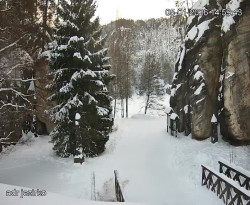 Vstup do skal, Pískovna