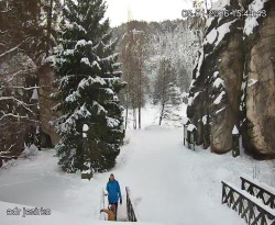 Vstup do skal, Pískovna