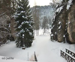 Vstup do skal, Pískovna