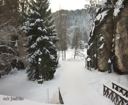 Vstup do skal, Pískovna