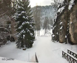 Vstup do skal, Pískovna