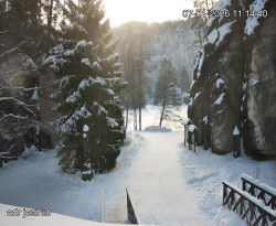 Vstup do skal, Pískovna